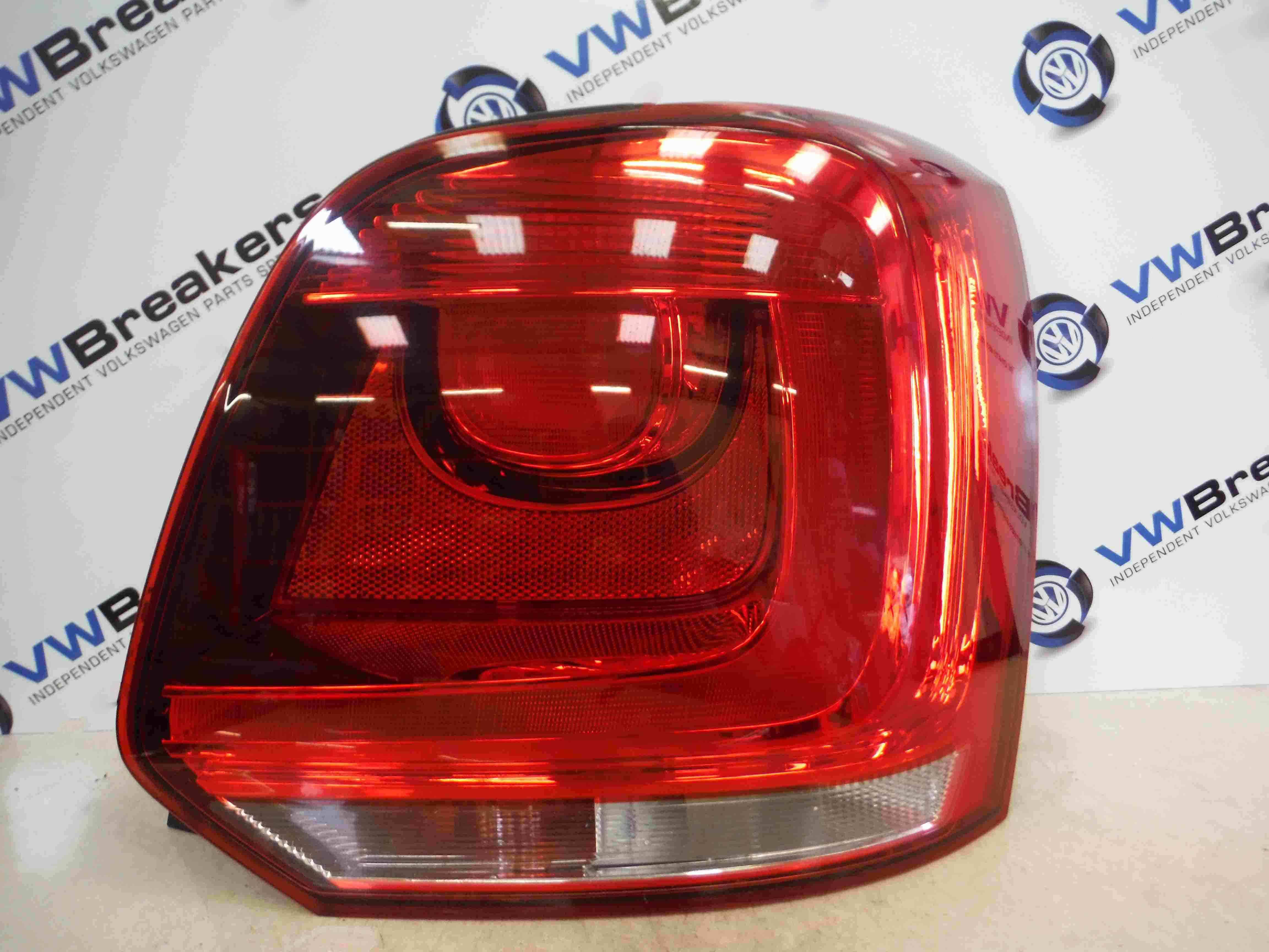 Volkswagen Polo 2009-2014 6R Drivers OSR Rear Light Lens 6r0945096n 6R0945096AH