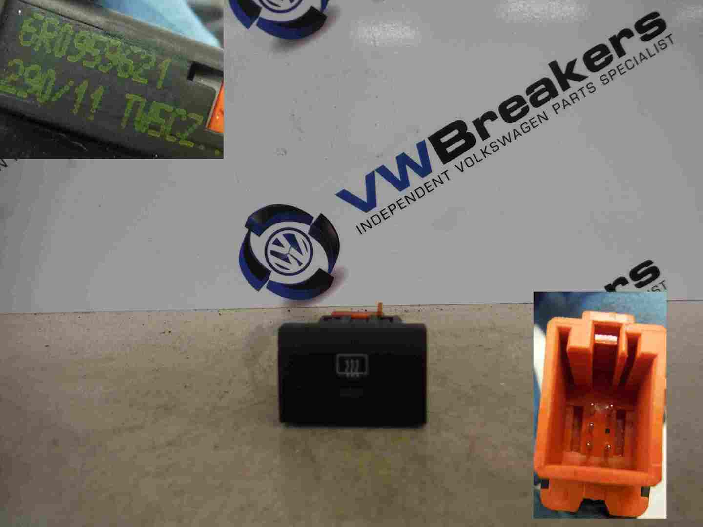 Volkswagen Polo 2009-2015 6R Rear Windscreen Demister 6r0959621