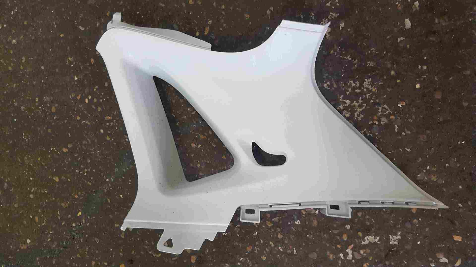 Volkswagen Polo 6C 2014-2017 Drivers OSR Rear Quarter Belt Trim Plastic