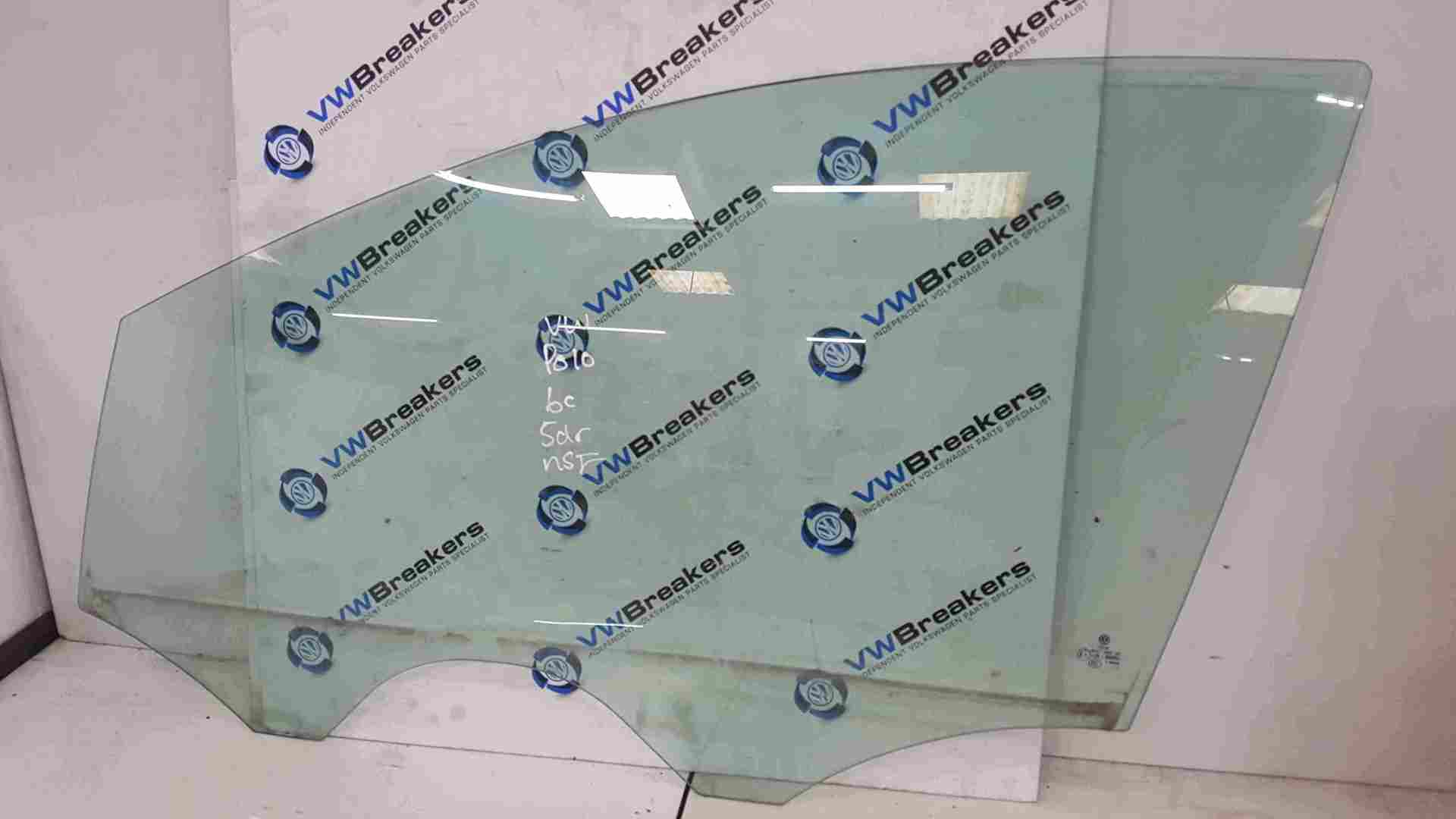 Volkswagen Polo 6c 2014-2017 Passenger NSF Front Window Glass 5dr