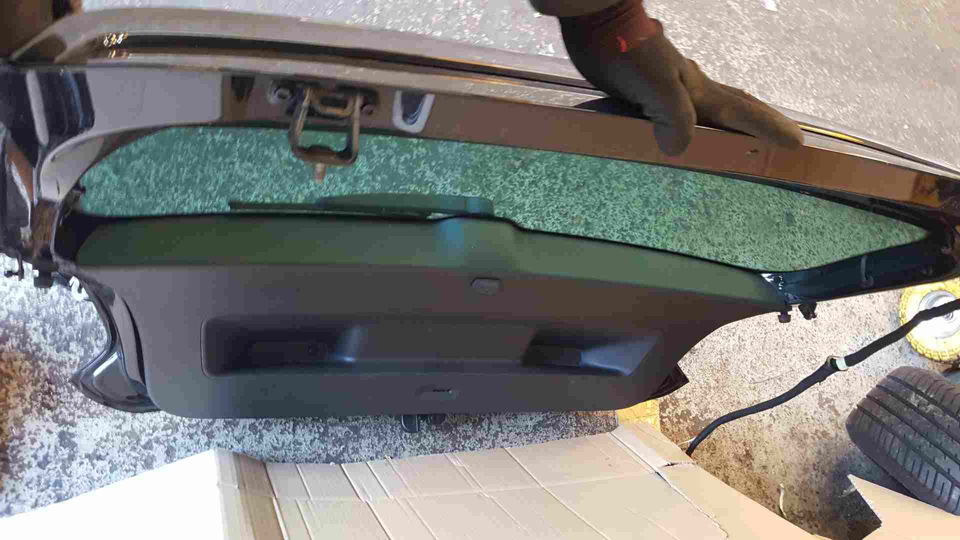 Volkswagen Polo 6C 2014-2017 Rear Tailgate Boot Black Lc9x LC9X