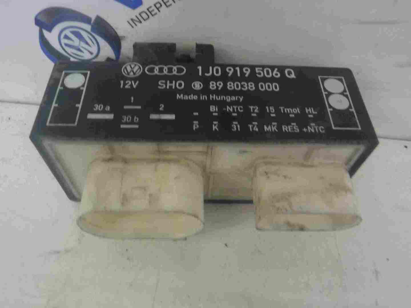 Volkswagen Polo 6N2 1999-2003 Radiator Fan Relay 1J0919506Q