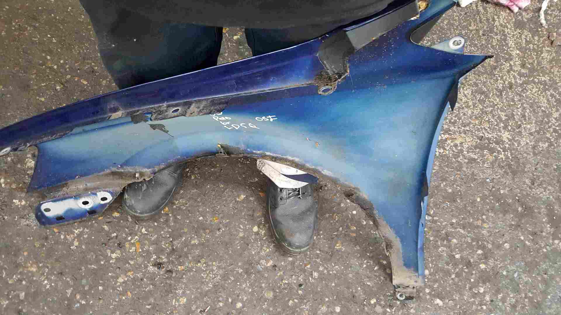 Volkswagen Polo 6R 2009-2014 Drivers OS Wing Blue LD5Q