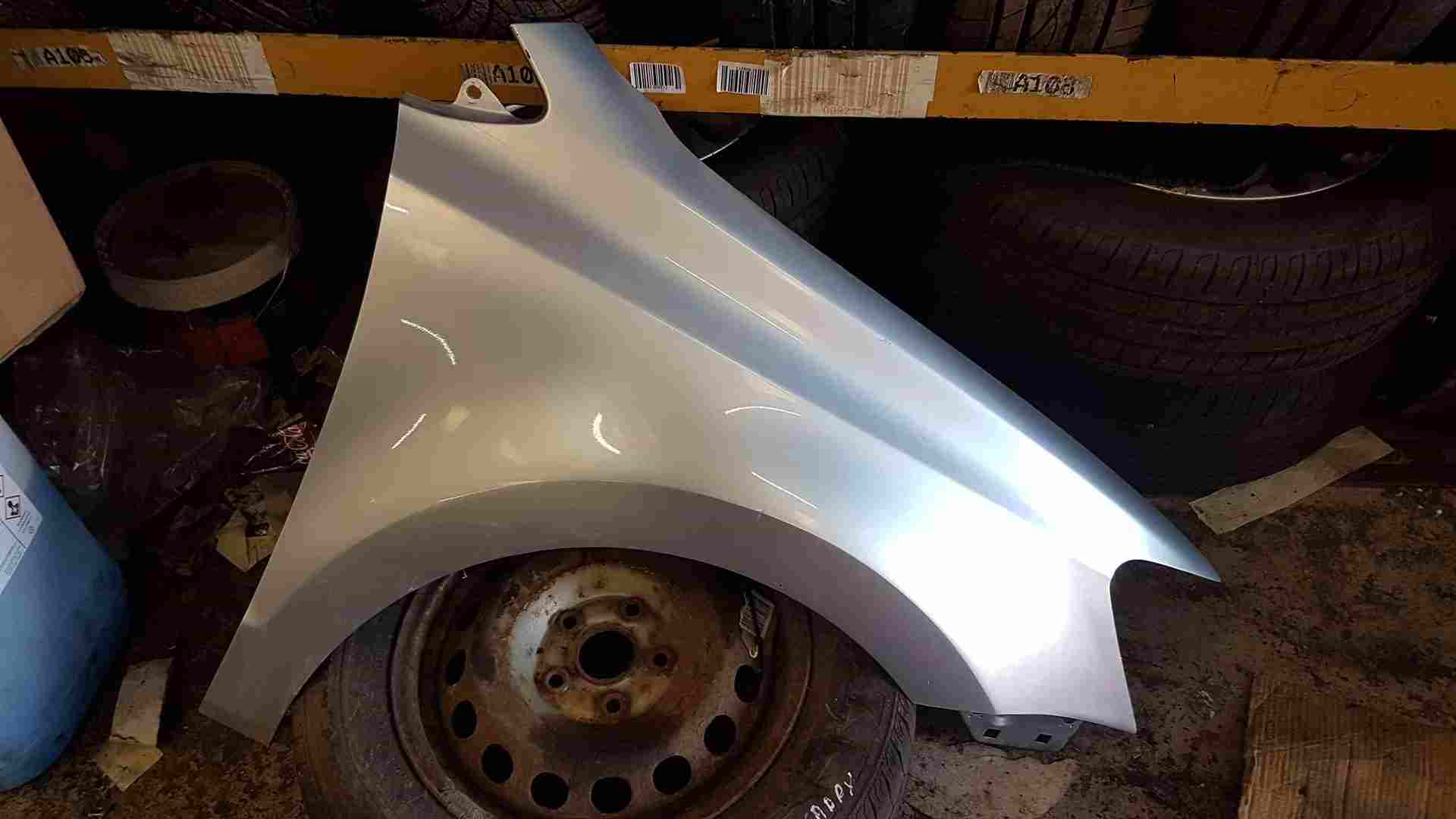 Volkswagen Polo 6R 2009-2014 Drivers OSF Wing Pannel Silver La7w