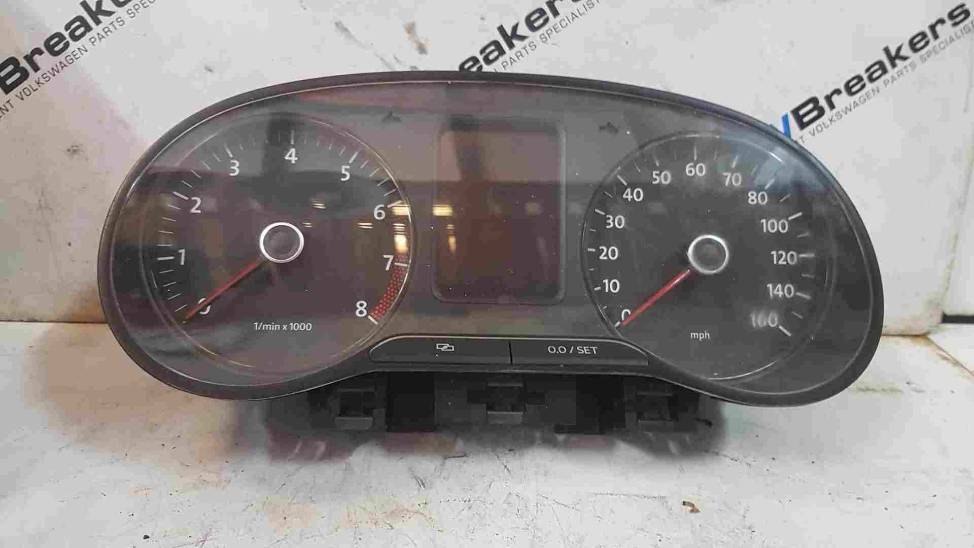Volkswagen Polo 6R 2009-2014 Instrument Panel Dials Gauges Clocks 6R0920960e