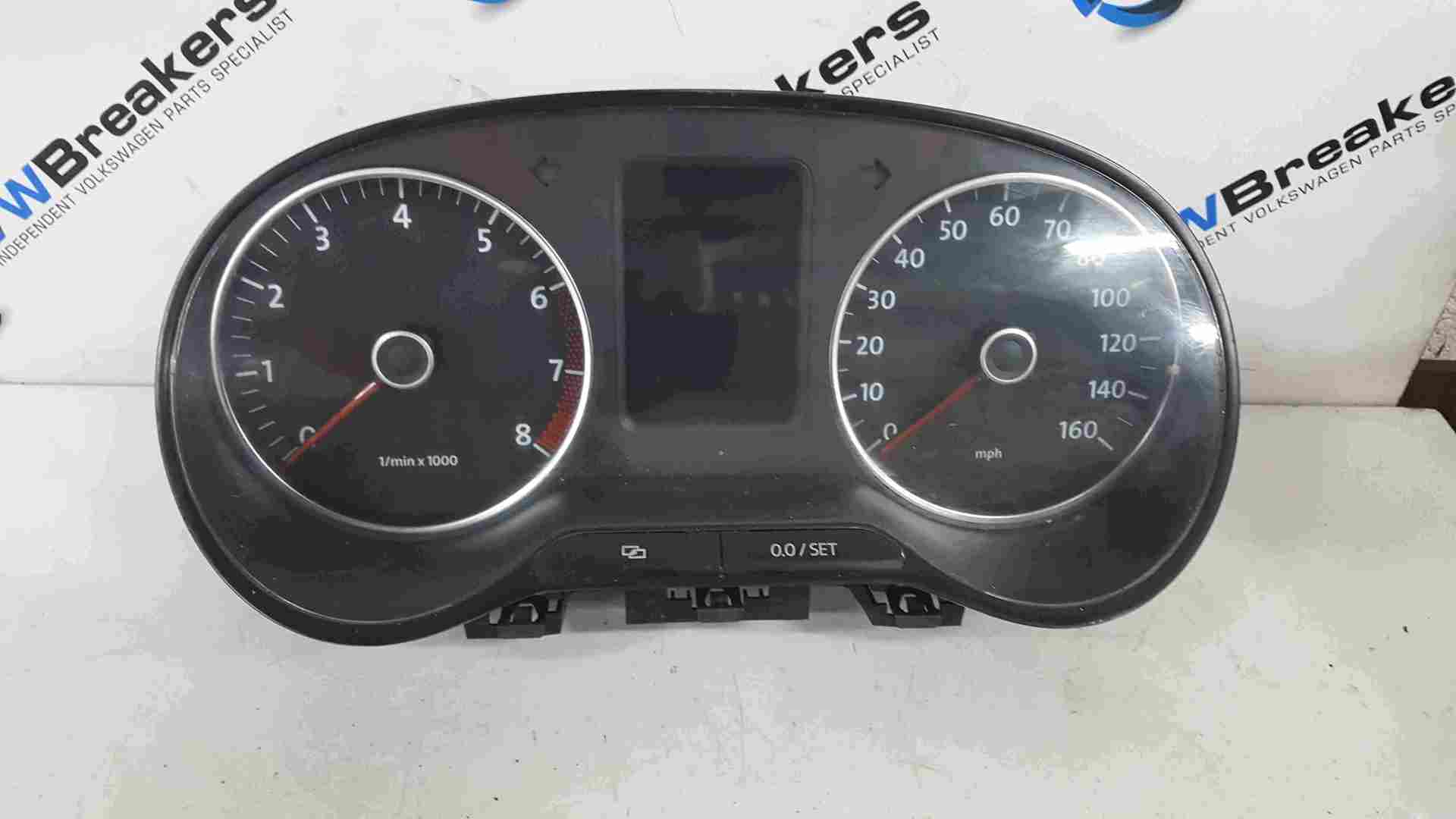 Volkswagen Polo 6R 2009-2014 Instrument Panel Dials Gauges Clocks 6R0920960f