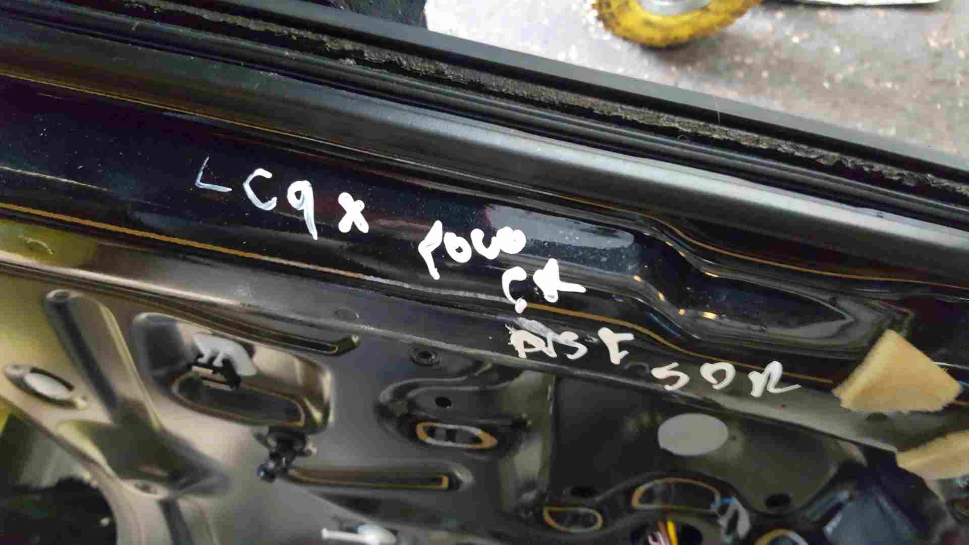 Volkswagen Polo 6R 2009-2014 NSF Door Passenger Front Black Lc9x 5DR