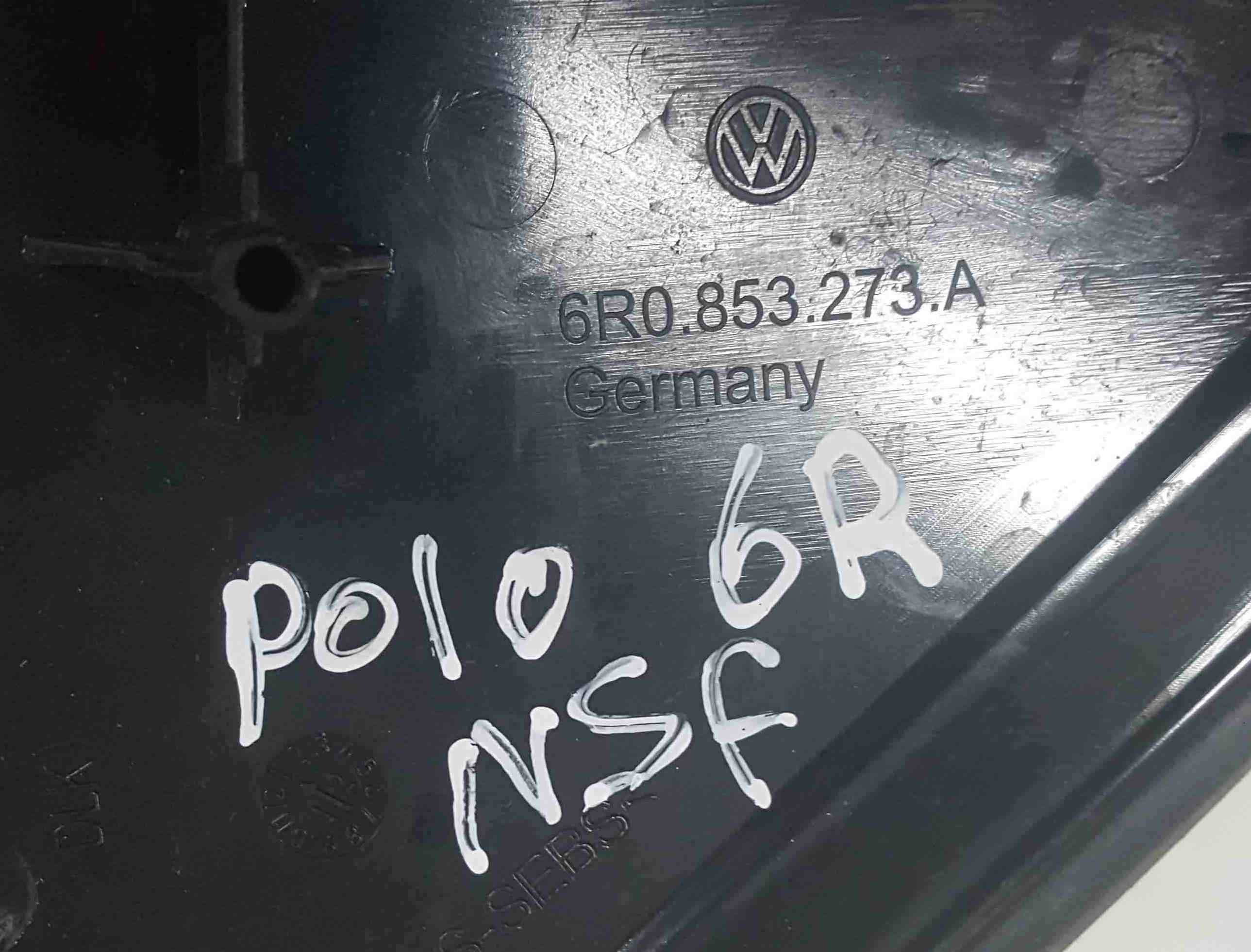 Volkswagen Polo 6R 2009-2014 Passenger NSF Front Exterior Wing Mirror Trim