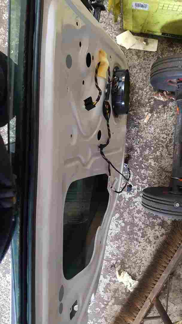 Volkswagen Polo 6R 2009-2014 Passenger NSR Rear Door White Lb9a