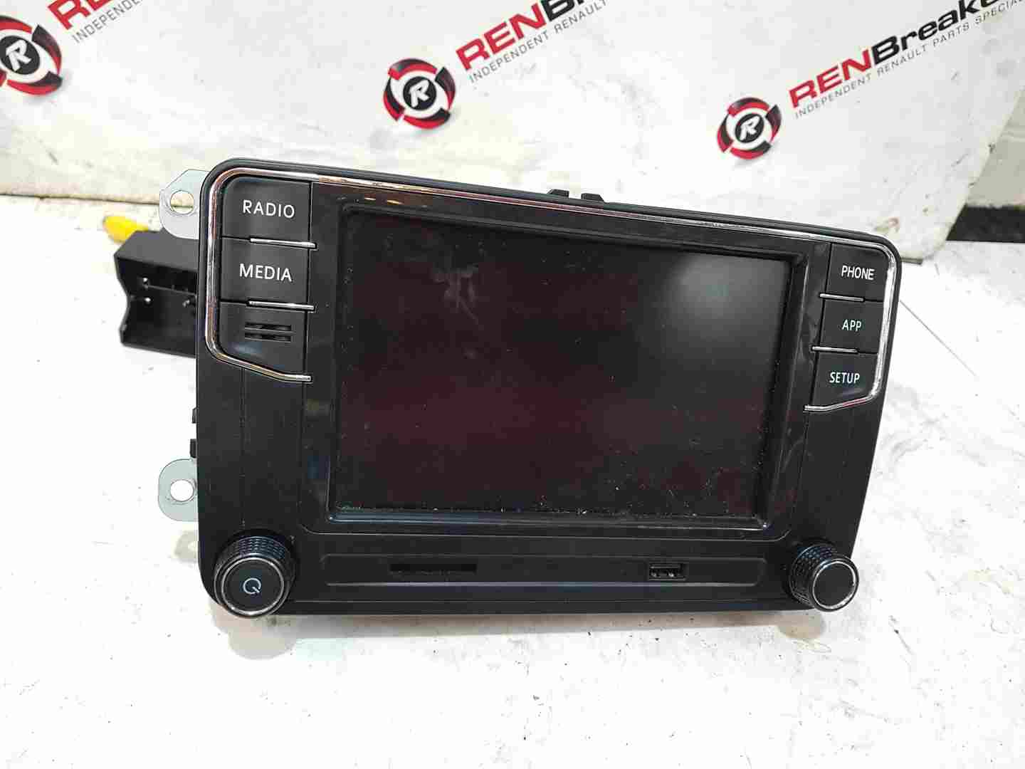 Volkswagen Polo 6R 2009-2014 Radio Media Lemon Shark Rcd360 Android 6Rd035187b