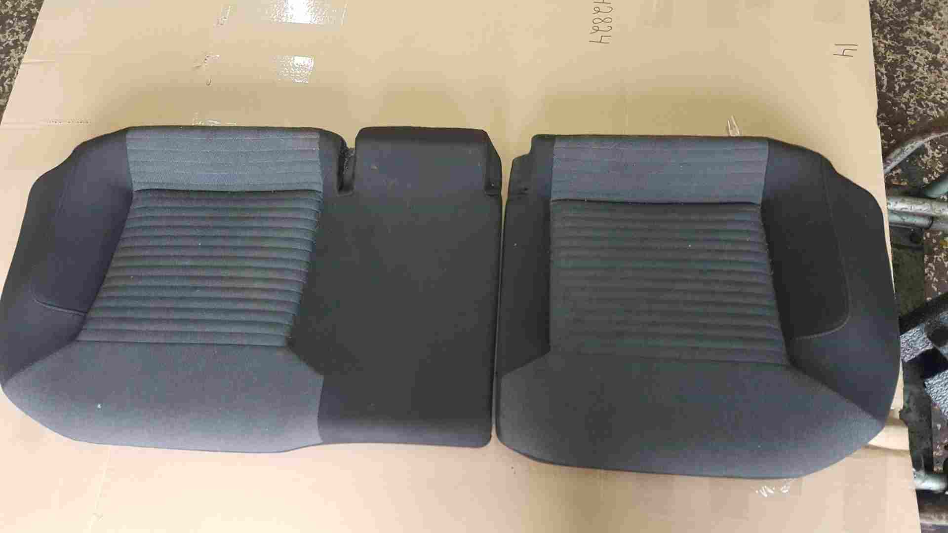 Volkswagen Polo 6R 2009-2014 Rear Bench Seat Black Grey Lower Cushion 5 Door 