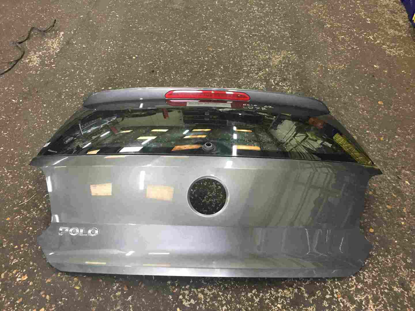 Volkswagen Polo 6R 2009-2014 Rear Tailgate Boot Grey LD7R