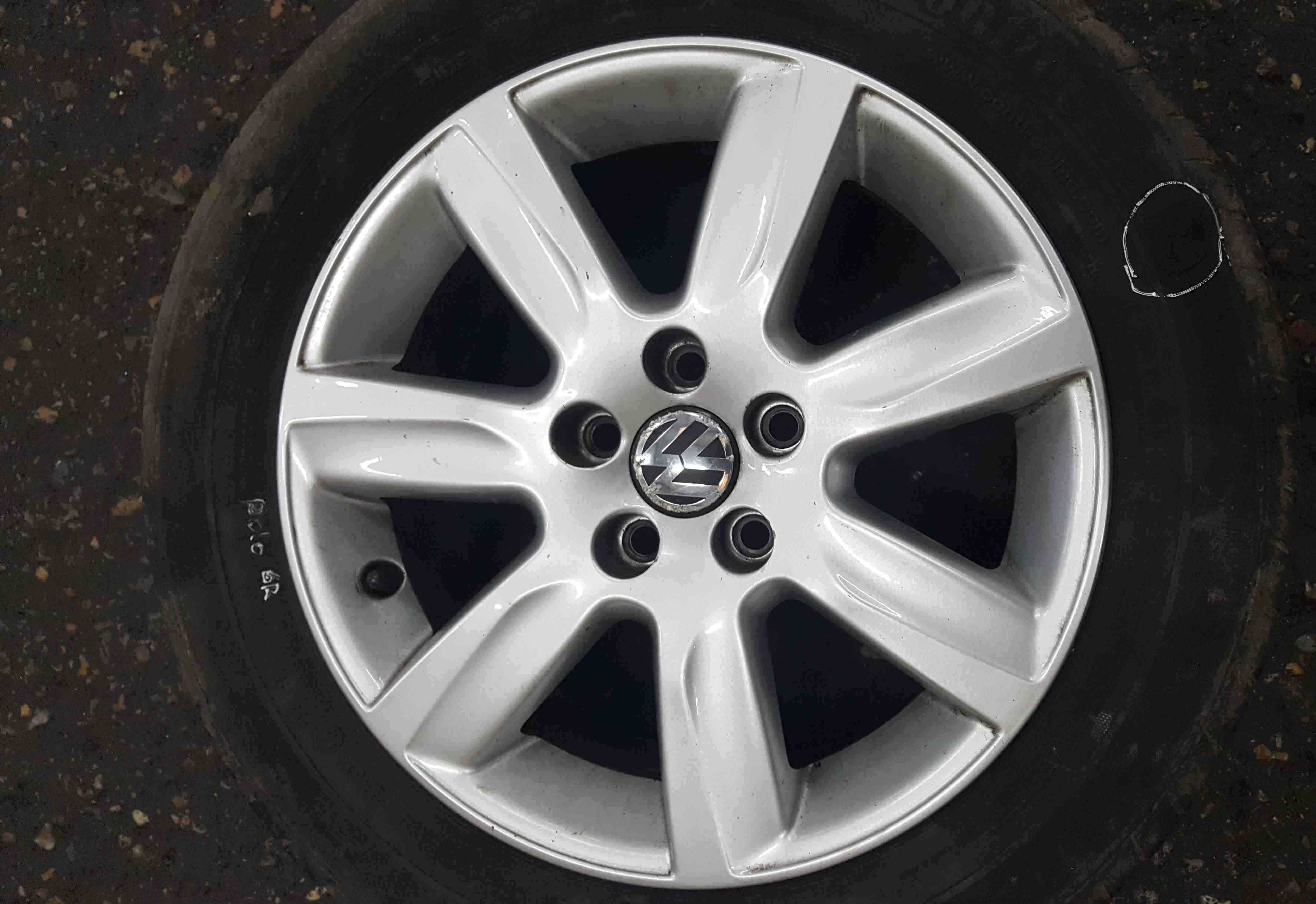 Volkswagen Polo 6R 2009-2014 Riverside Alloy Wheel 15inch 3/5 6R0601025L