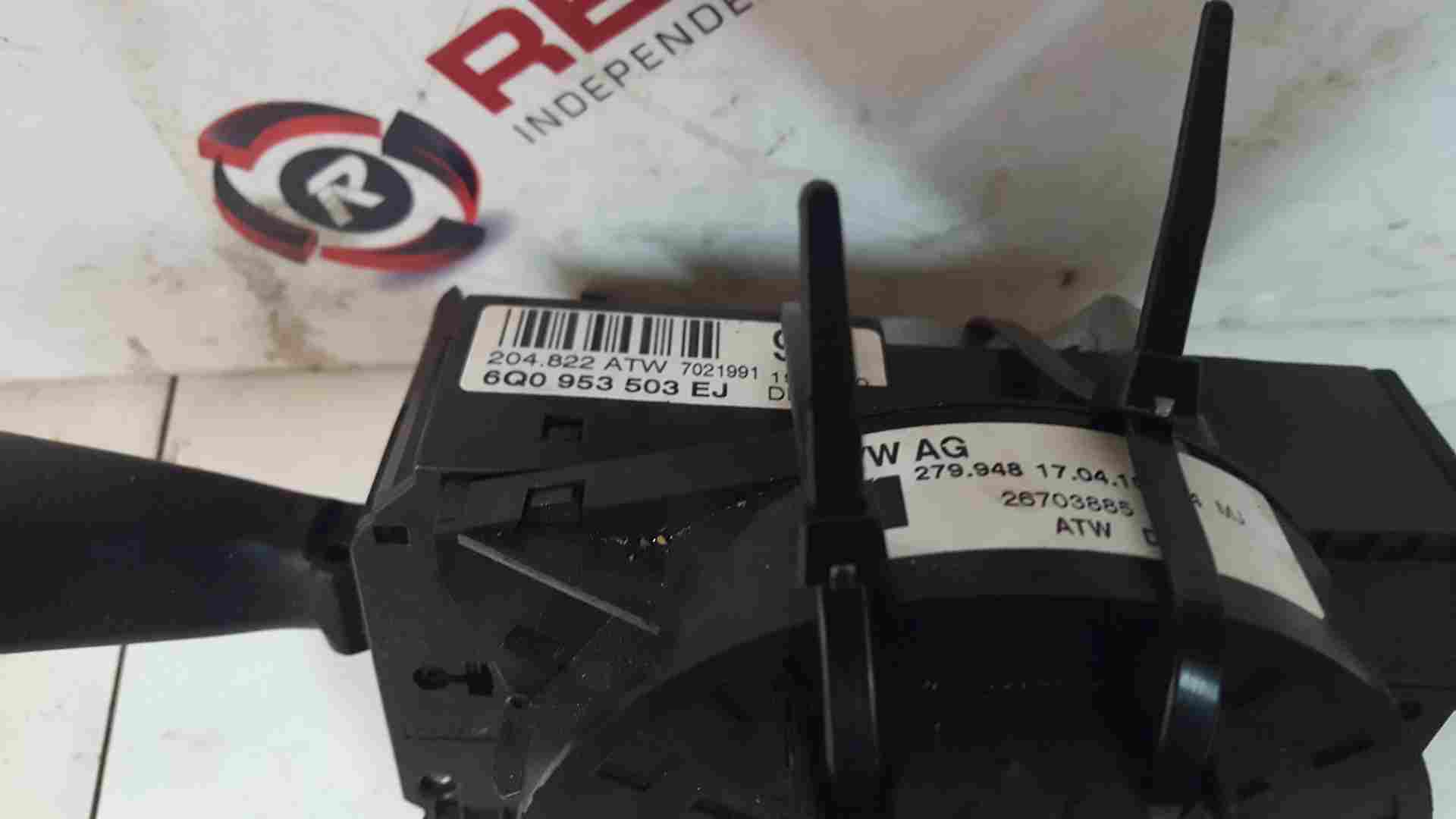 Volkswagen Polo 6R 2009-2014 Steering Wheel Squib Slip Ring + Stalks Cruise