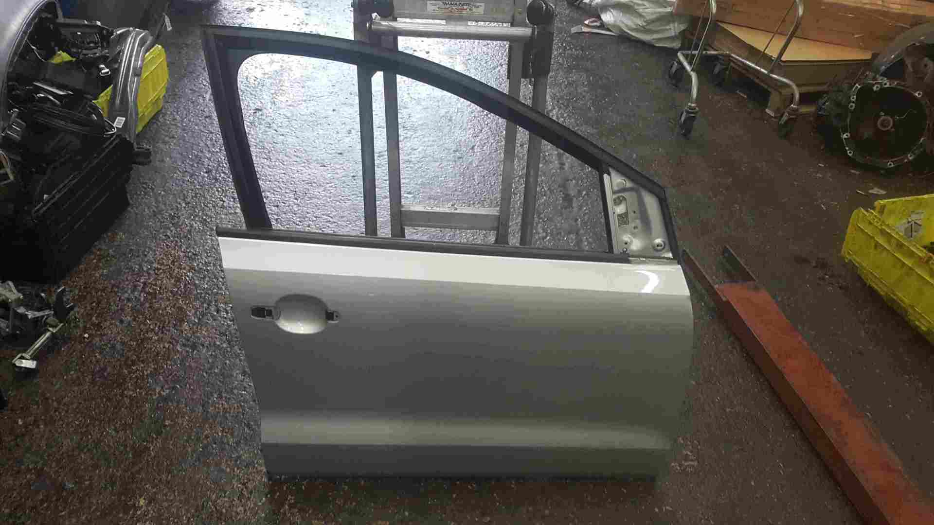Volkswagen Polo 6R 2009-2015 Drivers OSF Front Door Silver LA7W 5dr