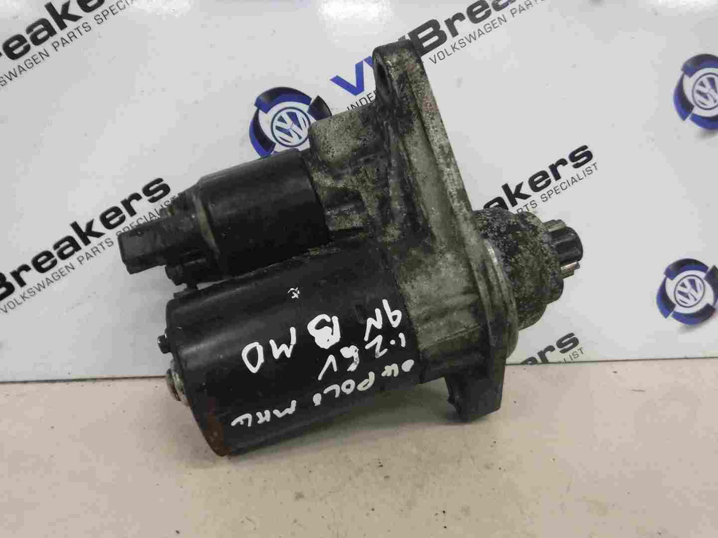 Volkswagen Polo 9N 2003-2006 1.2 6v Starter Motor Starting AWY 0001121016