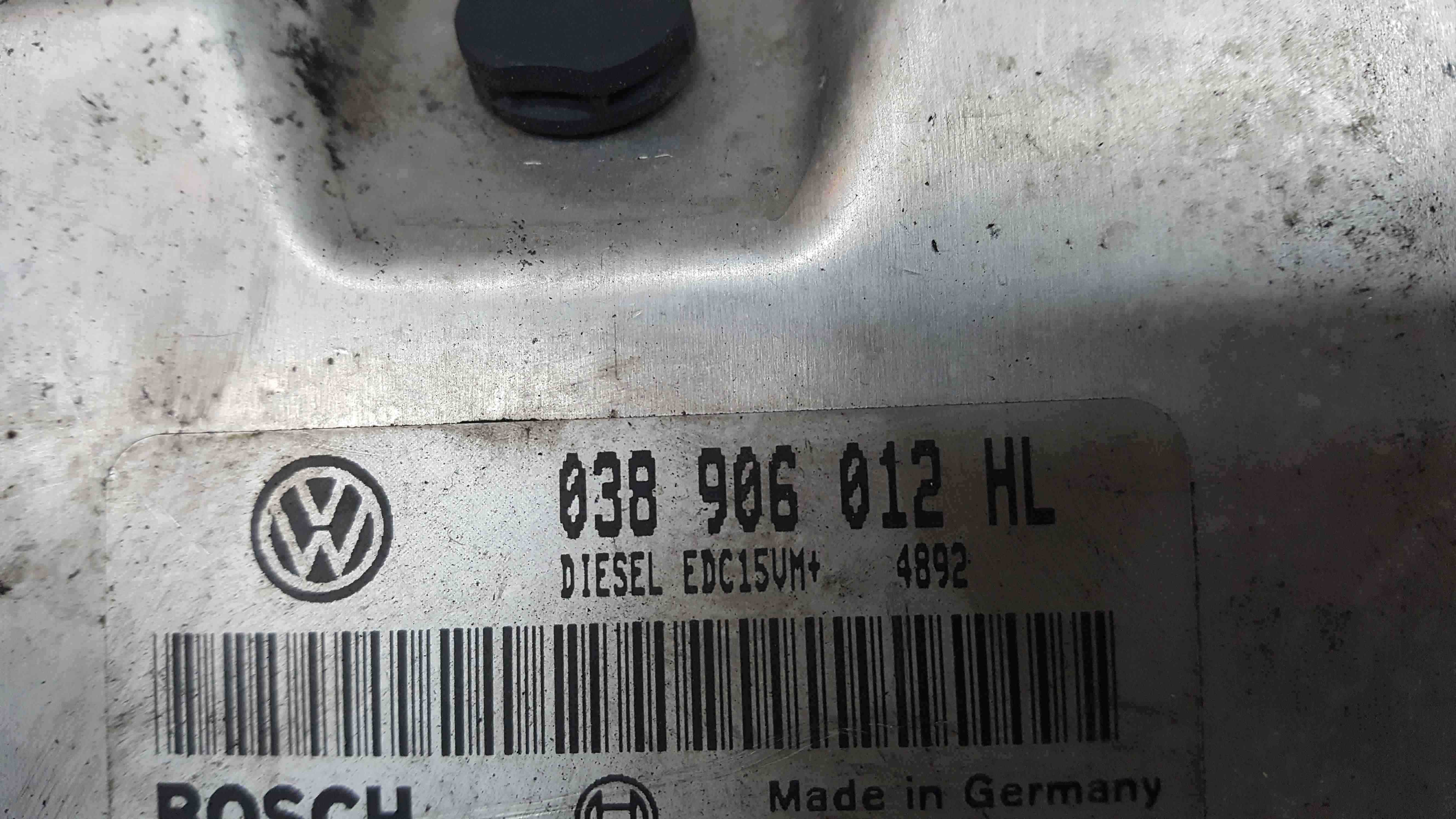 Volkswagen Polo 9N 2003-2006 1.9 SDi Engine Control Unit ECU Computer