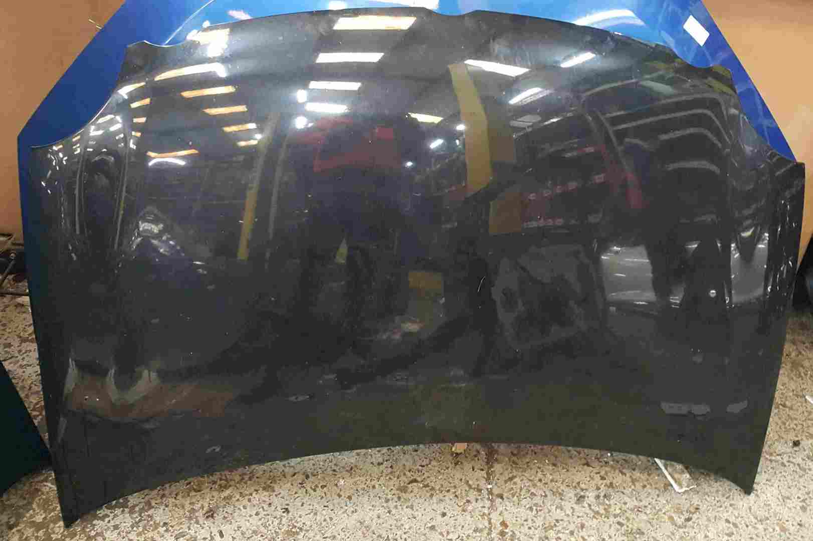 Volkswagen Polo 9N 2003-2006 Front Bonnet Black LC9Z