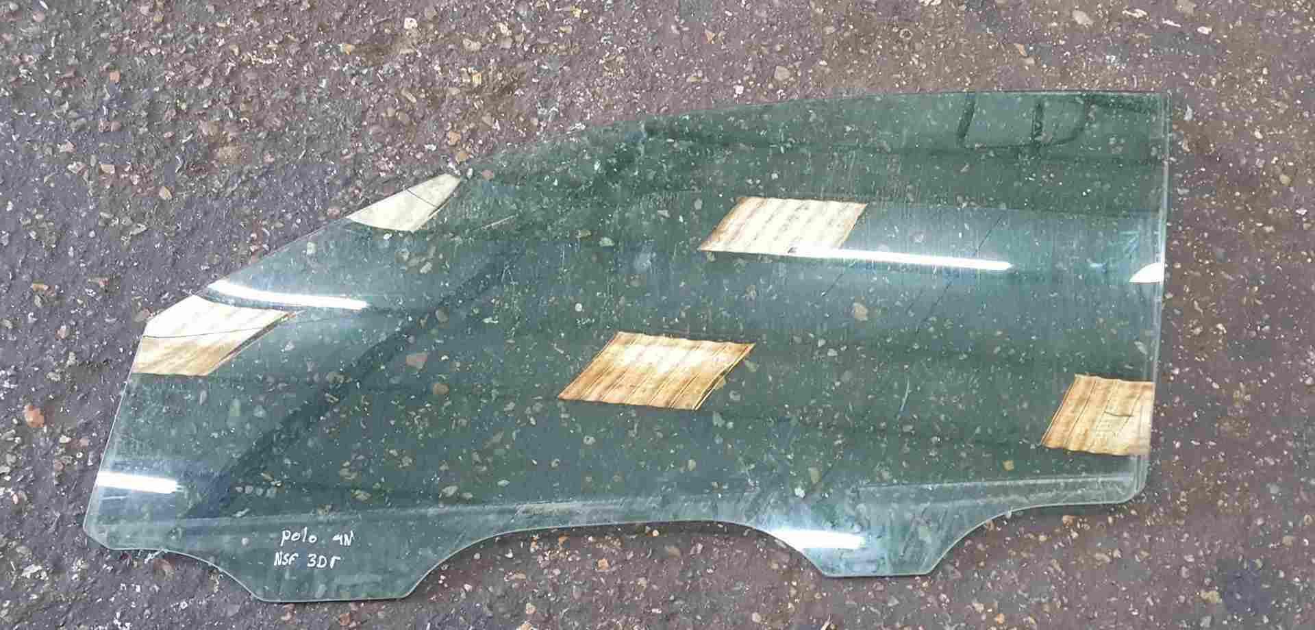 Volkswagen Polo 9N 2003-2006 Passenger NSF Front Window Glass 3DR