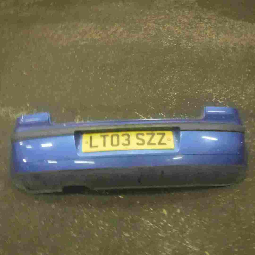 Volkswagen Polo 9N 2003-2006 Rear Bumper Blue LA5M