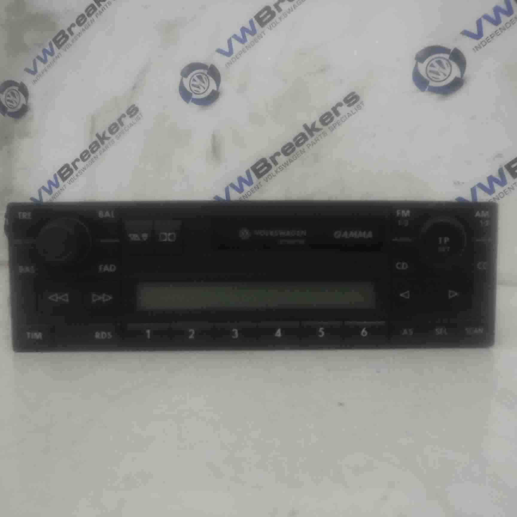 Volkswagen Polo 9N 2003-2006 Tape Casette Player 6N0035186b