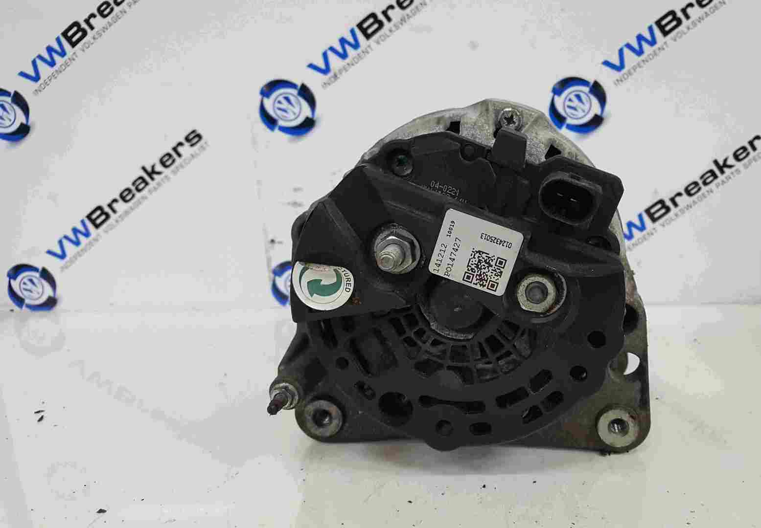 Volkswagen Polo 9N3 2006-2008 1.2 12v Alternator BZG PO147427