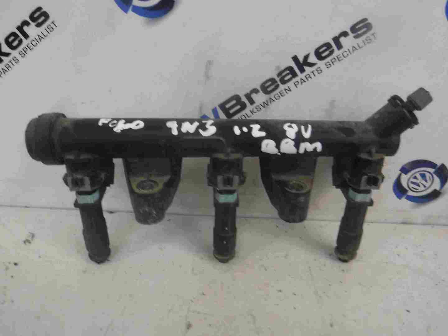 Volkswagen Polo 9N3 2006-2008 1.2 6v Fuel Injectors X3   Rail BBM 03D133329B
