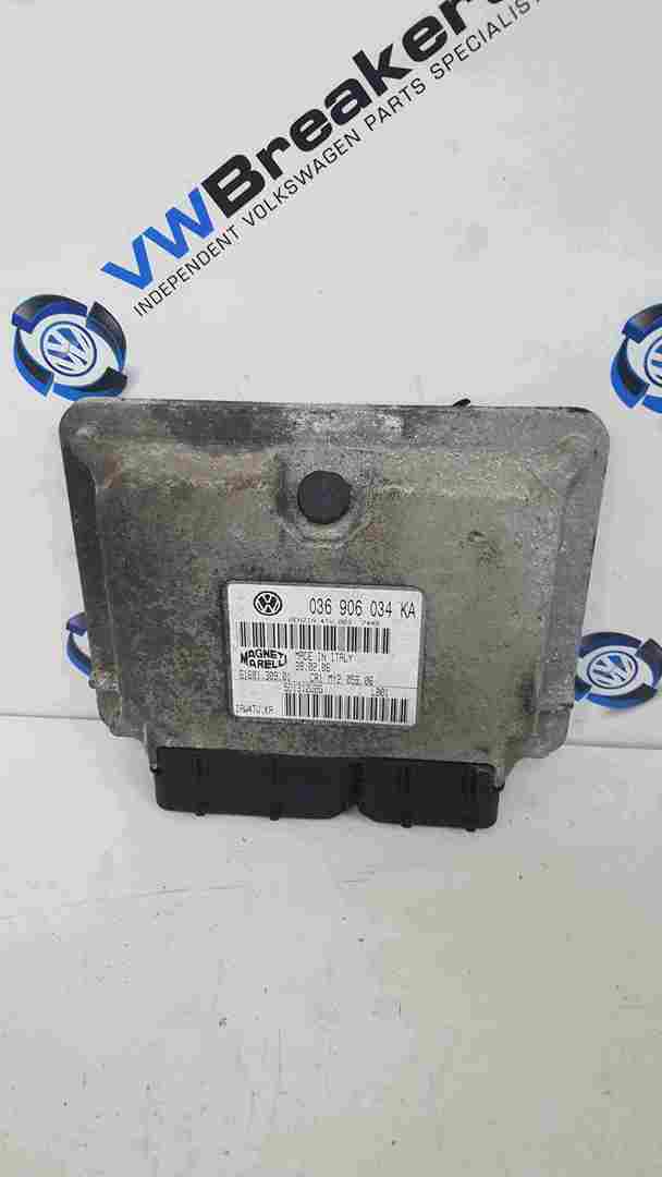 Volkswagen Polo 9N3 2006-2008 1.4 Engine Control Unit ECU Computer 036906034KA