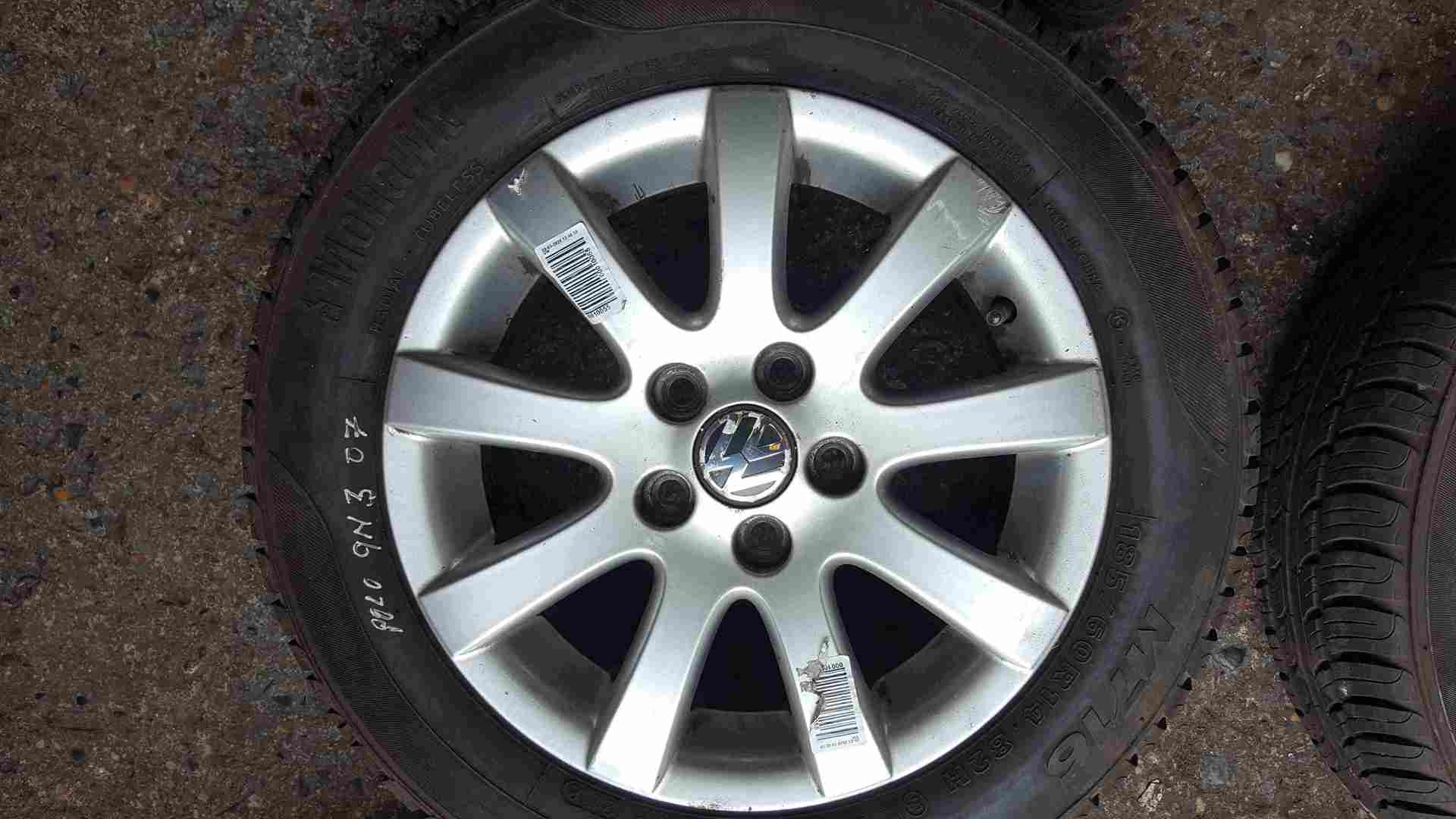Volkswagen Polo 9N3 2006-2008 Alloy Wheels Set X4 14inch 4/5