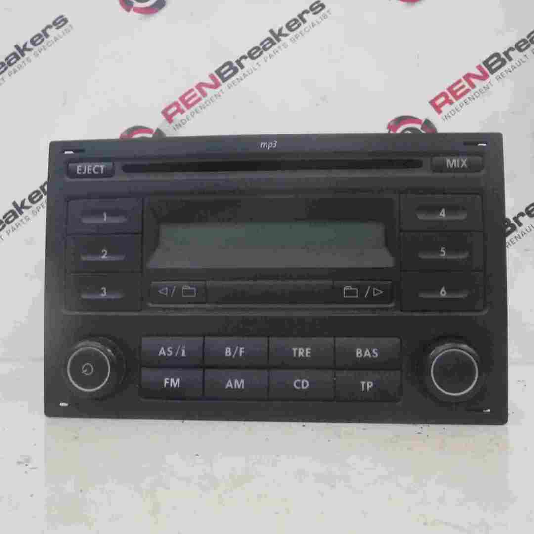 Volkswagen Polo 9N3 2006-2008 Blaupunk Radio Cd Player 6q0035152C 6q0035152A