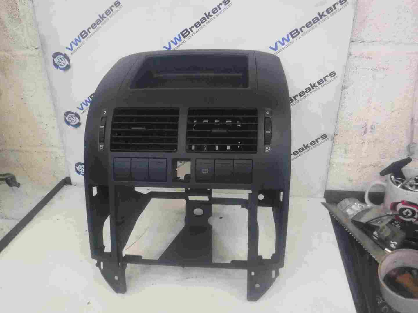 Volkswagen Polo 9N3 2006-2008 Centre Heater Vent Top Storage 6Q0858069S