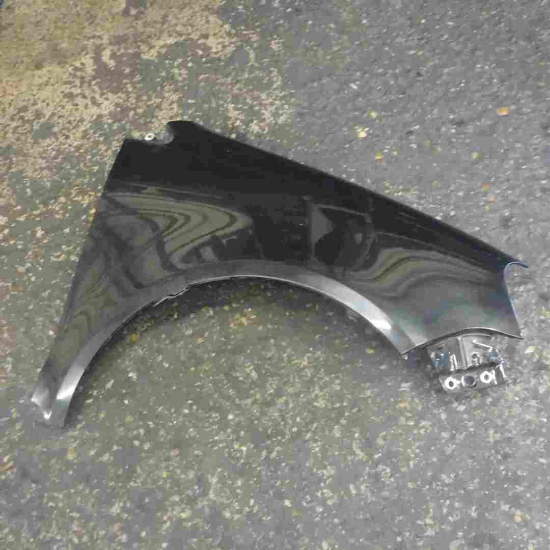 Volkswagen Polo 9N3 2006-2008 Drivers OS Wing Black LC9Z
