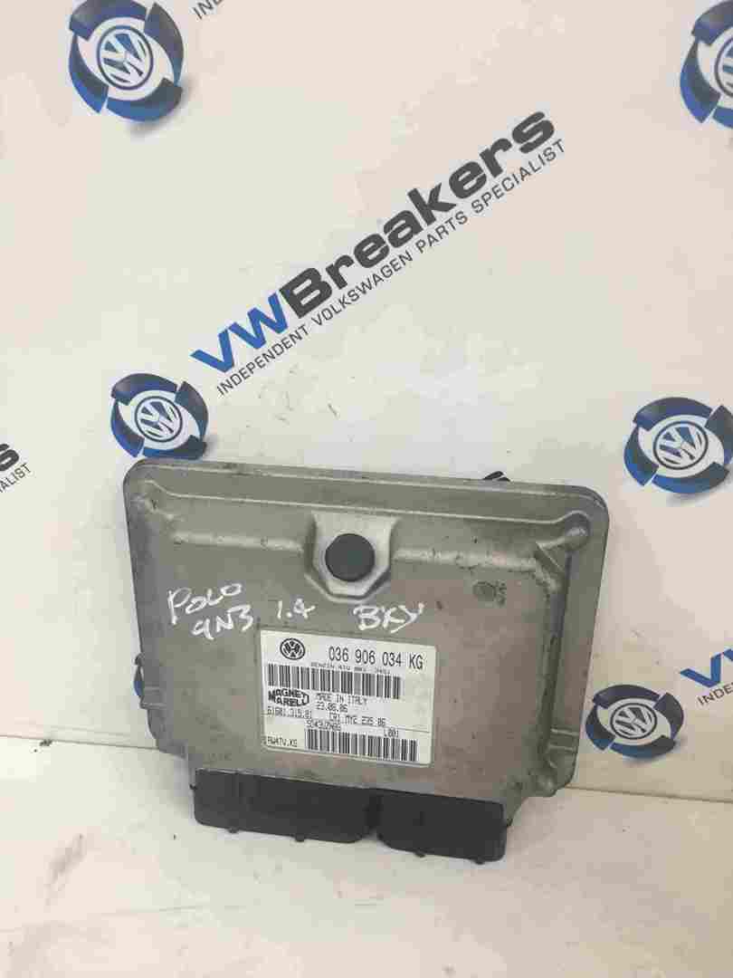 Volkswagen Polo 9N3 2006-2008 Engine Control Unit ECU 036906034KG