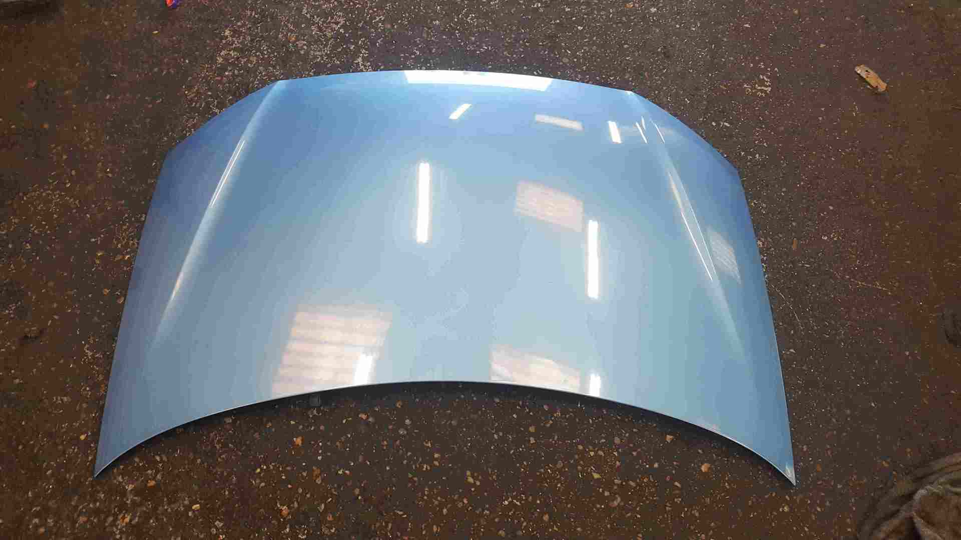 Volkswagen Polo 9N3 2006-2008 Front Bonnet Blue LA5R