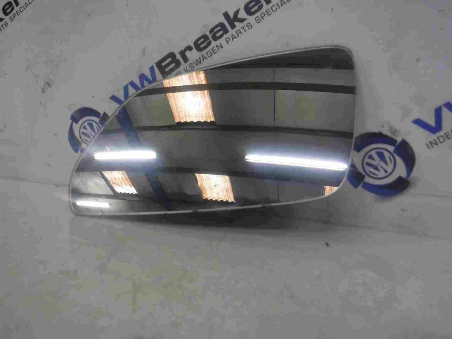 Volkswagen Polo 9N3 2006-2008 Passenger NS Wing Mirror Glass
