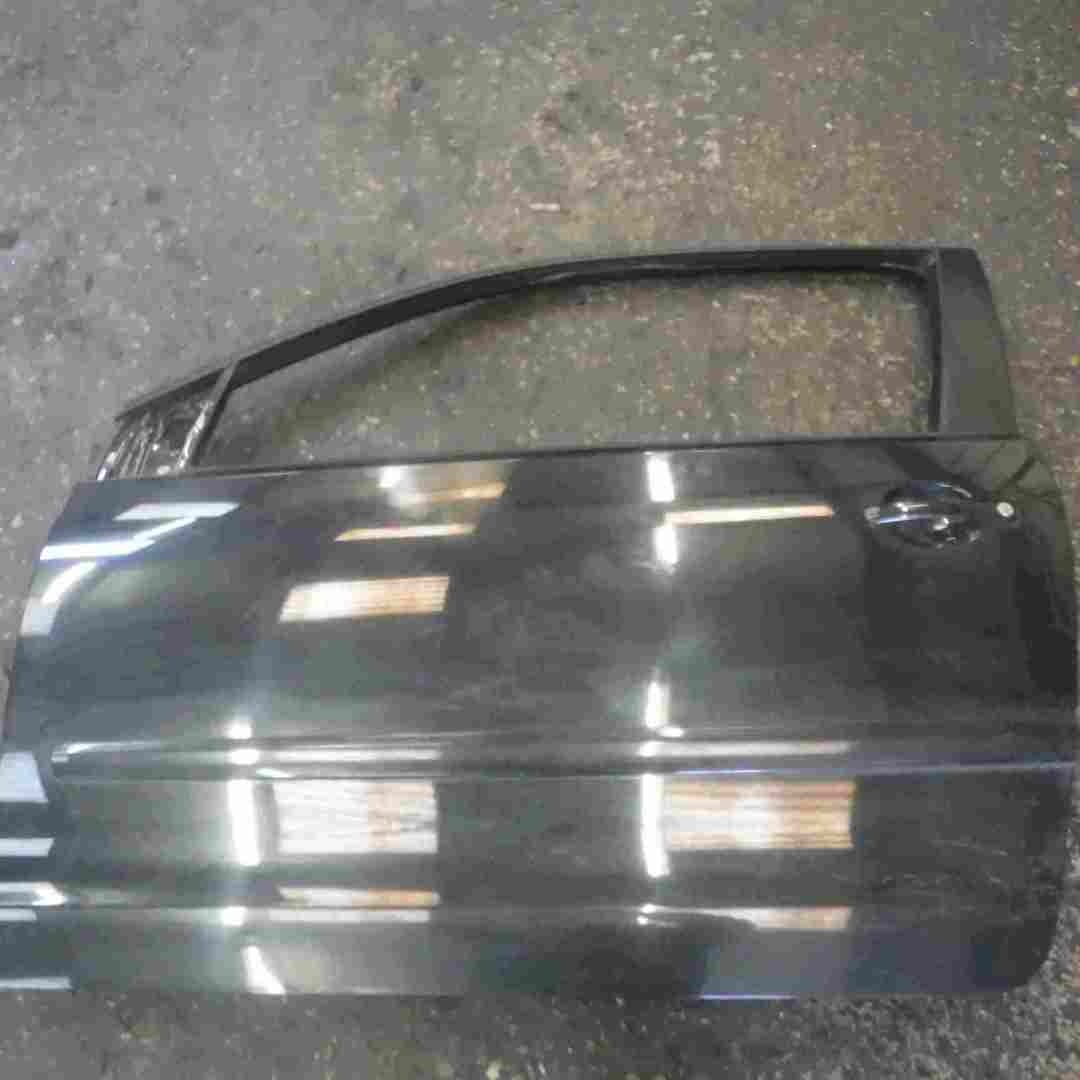 Volkswagen Polo 9N3 2006-2008 Passenger NSF Front Door Black LC9Z 3dr