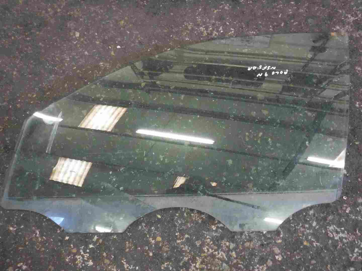 Volkswagen Polo 9N3 2006-2008 Passenger NSF Front Window Glass 5Dr