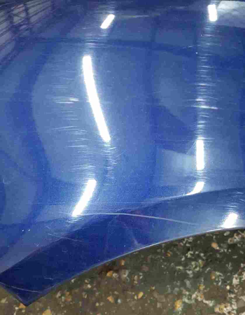 Volkswagen Polo 9N3 2006-2008 Passenger NSF Wing Blue LD5Q