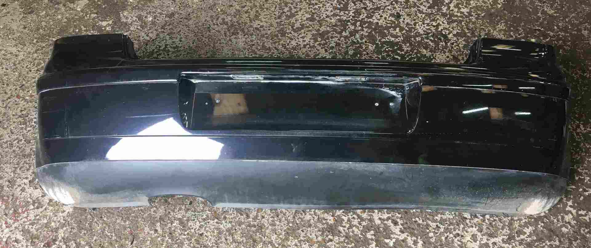 Volkswagen Polo 9N3 2006-2008 Rear Bumper Black LC9Z
