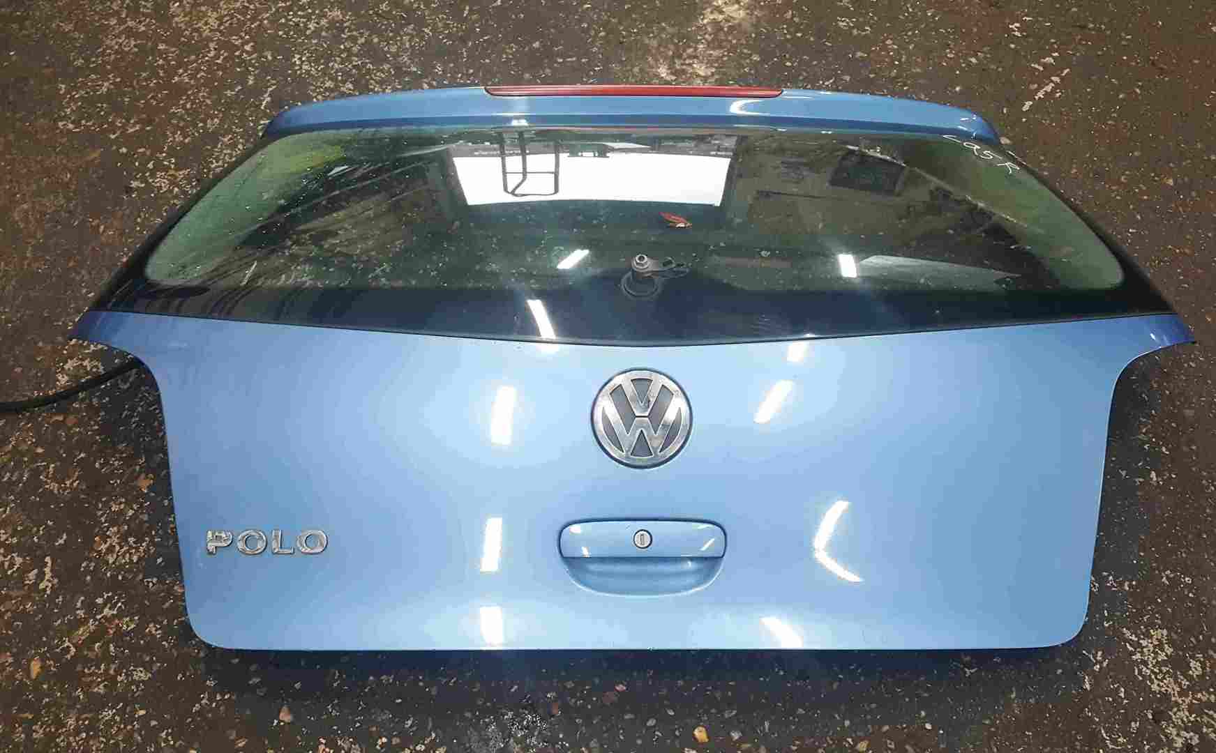 Volkswagen Polo 9N3 2006-2008 Rear Tailgate Boot Blue LA5R
