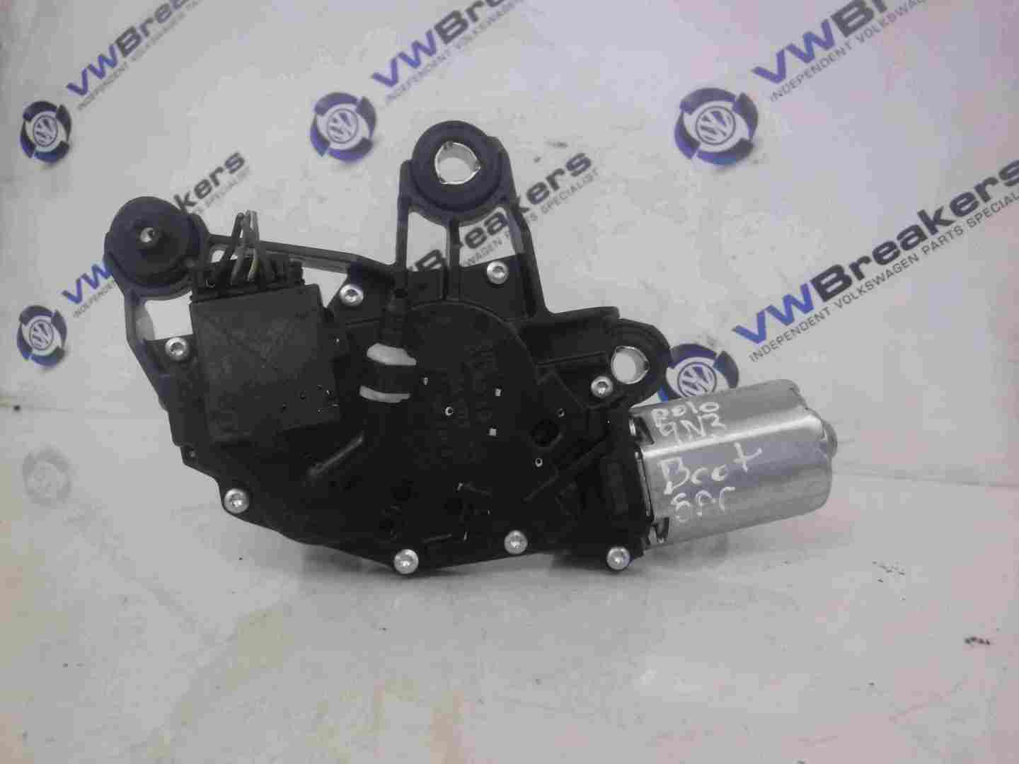 Volkswagen Polo 9N3 2006-2008 Rear Wiper Motor 6Q6955711C