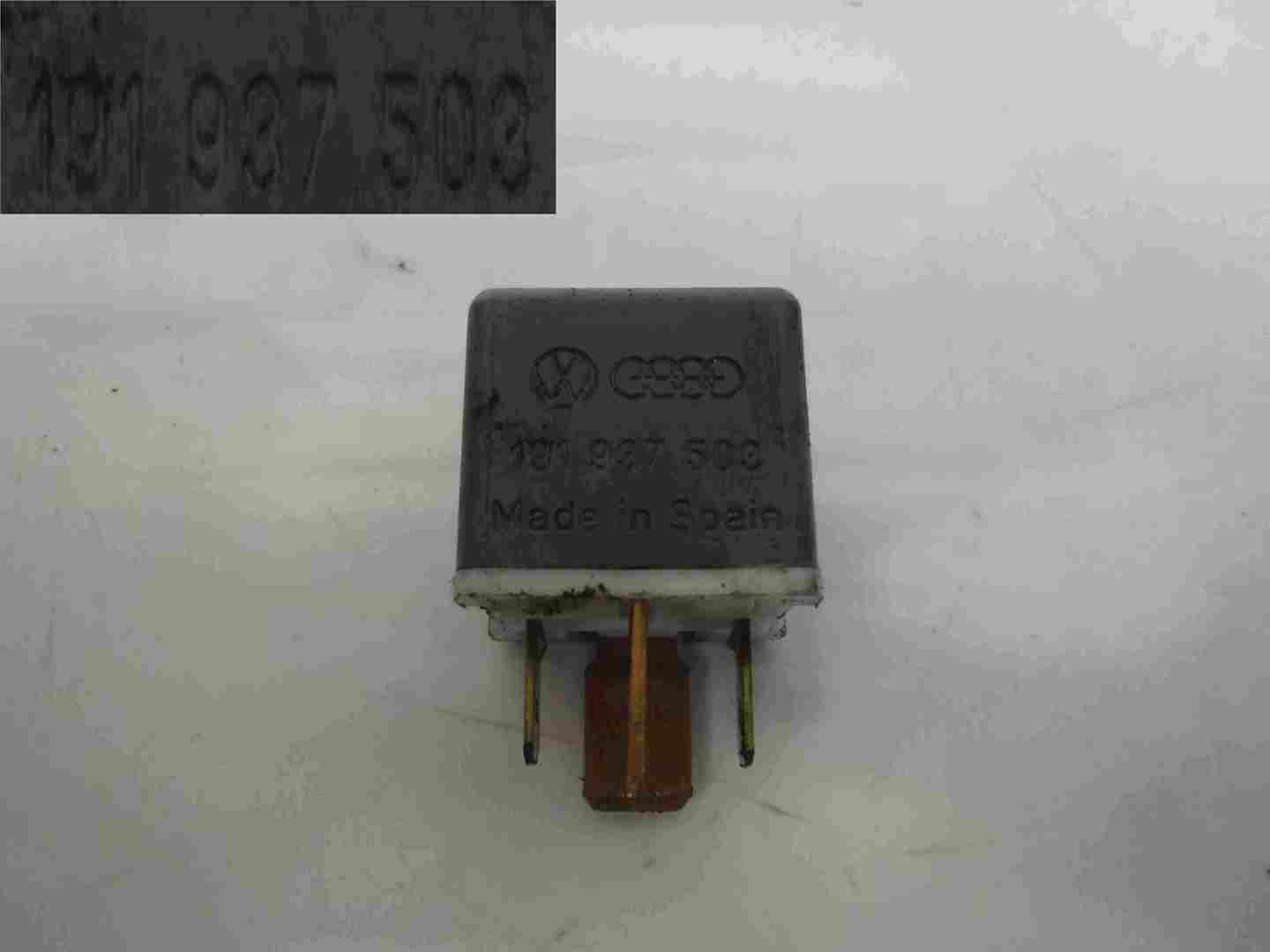 Volkswagen Polo Golf Passat Relay Fuel Fuse 191937503