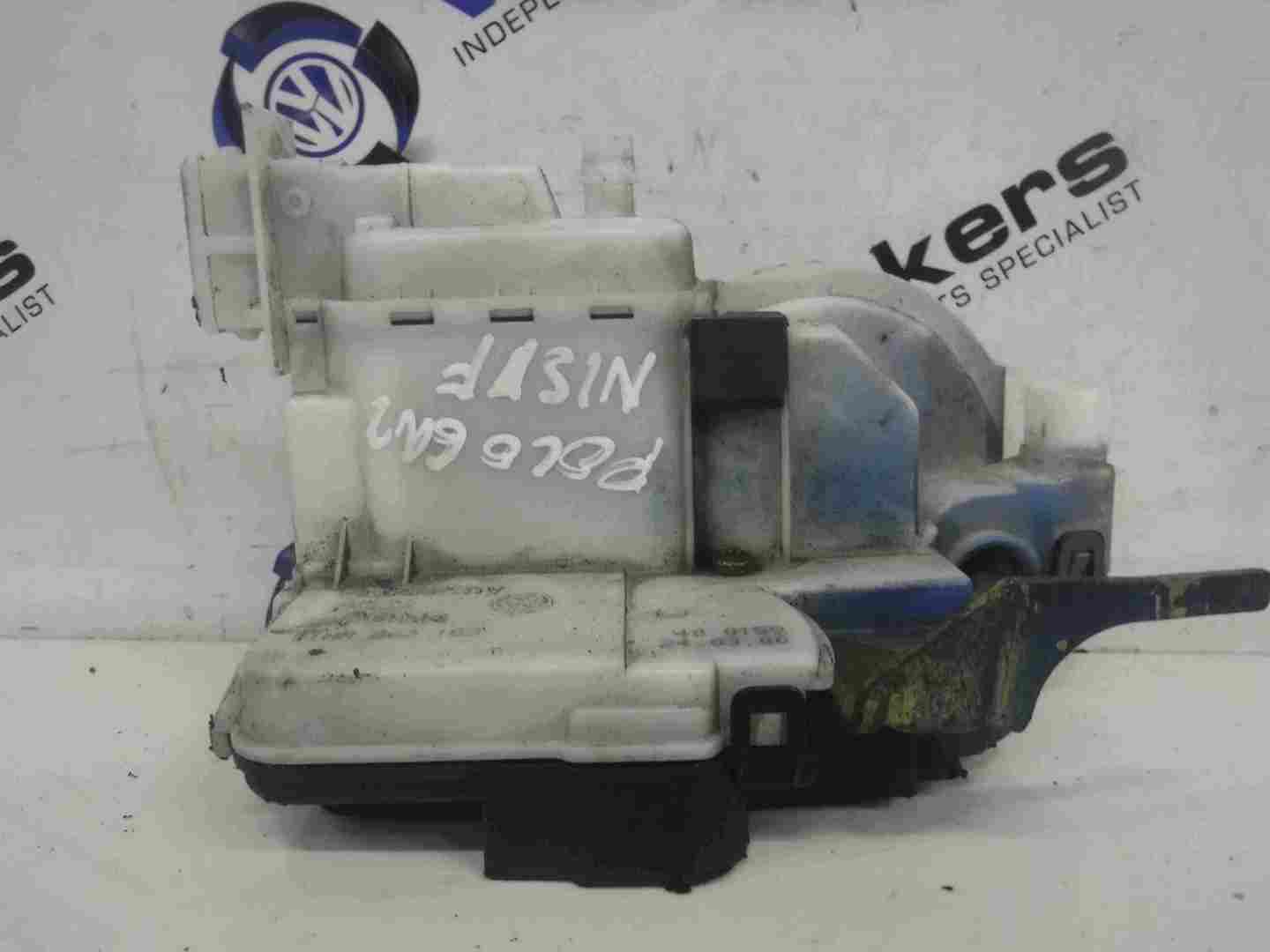 Volkswagen Polo Saloon 1999-2003 6N2 Passenger NSF Front Door Lock Mechanism