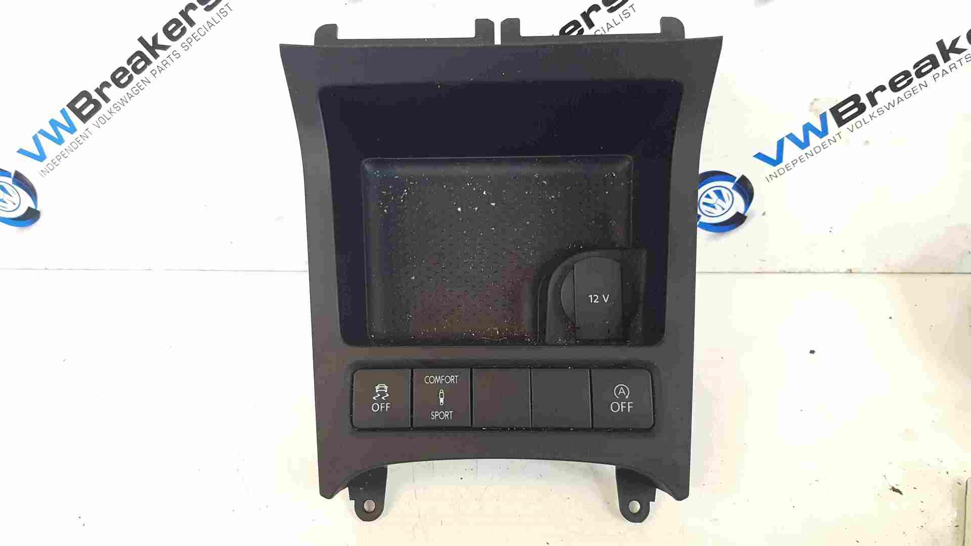 Volkswagen Scirocco 2008-2014 12V Cigarette Lighter Cubby Comfort Sport Button