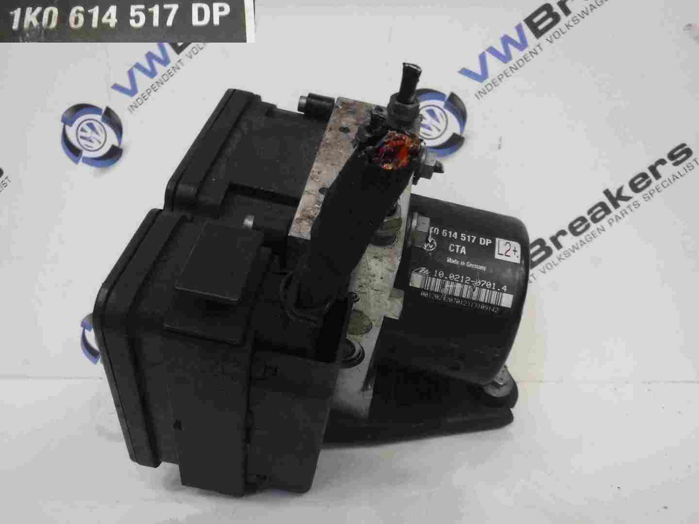 Volkswagen Scirocco + MK6 Golf 2008-2016 ABS Brake Pump Unit + ECU 1k0614517DP