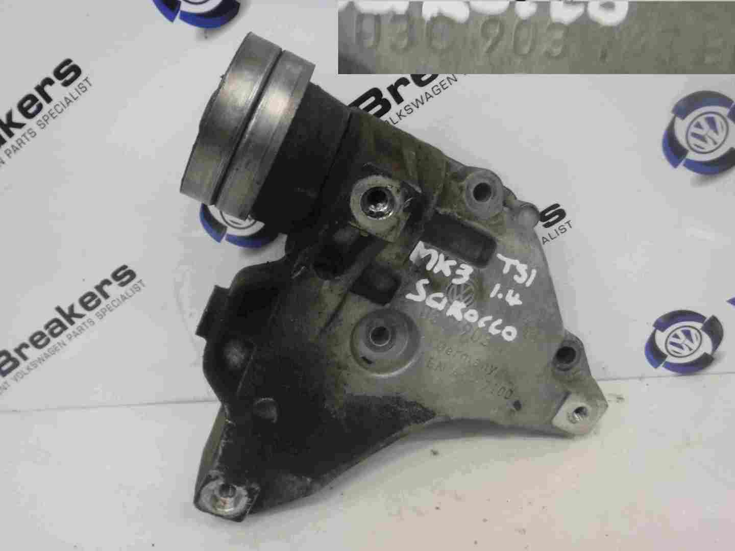 Volkswagen Scirocco 2008-2016 Alternator Aux Belt Tensioner Pulley 03C903743B