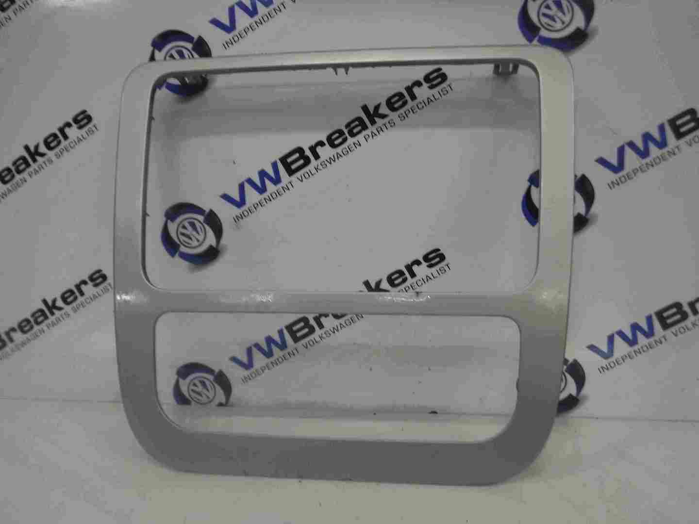 Volkswagen Scirocco 2008-2016 CD Player Surround Trim Silver 1Q0858071G