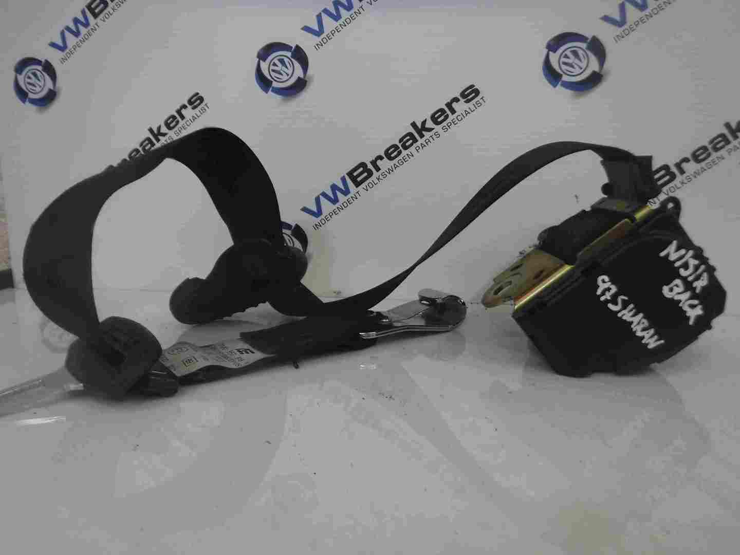 Volkswagen Sharan 1995-2000 Passenger NSR Rear Boot Seat Belt