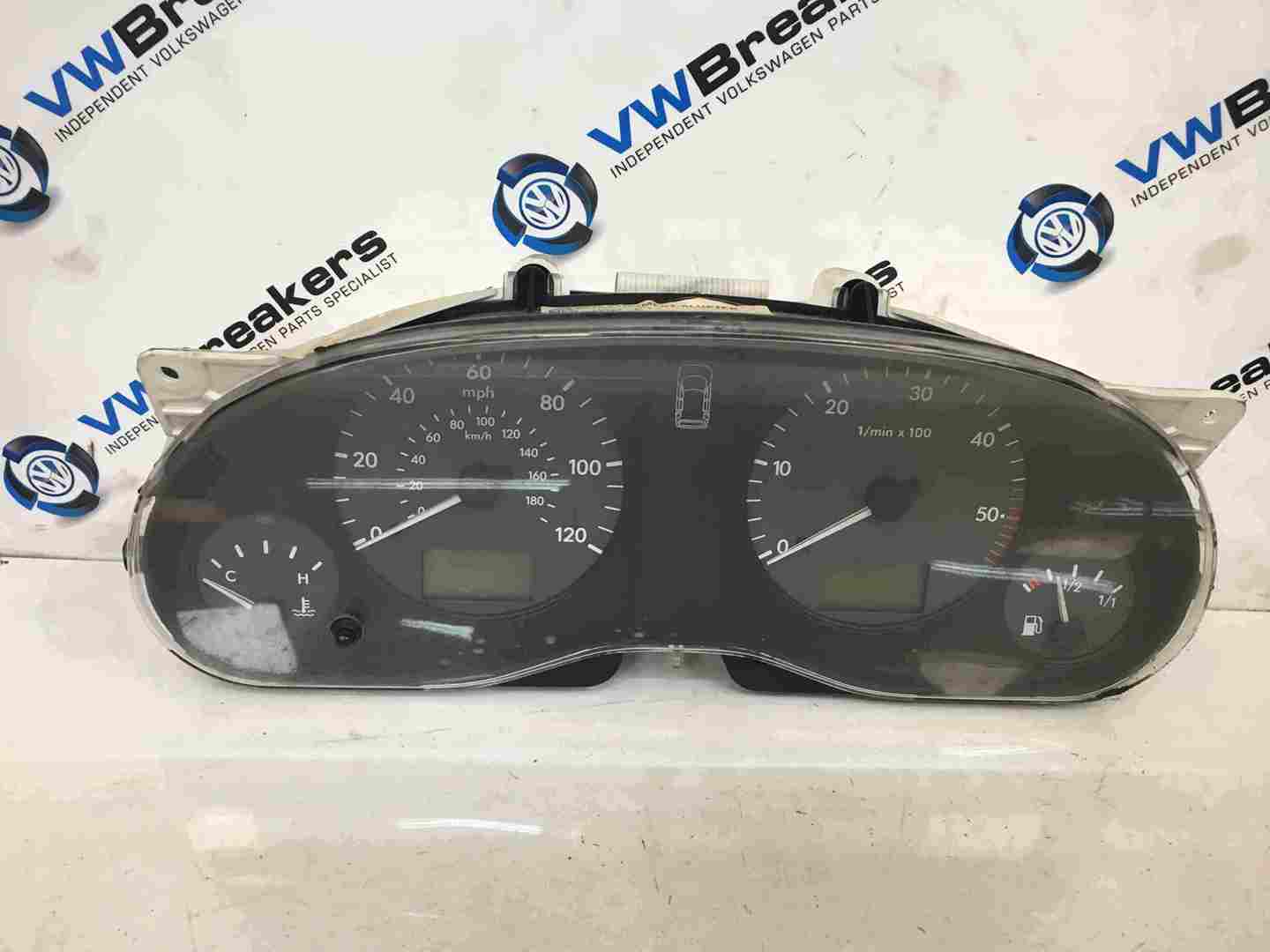 Volkswagen Sharan 1995-2003 Instrument Panel Clocks Dials Gauges Cluster 198K