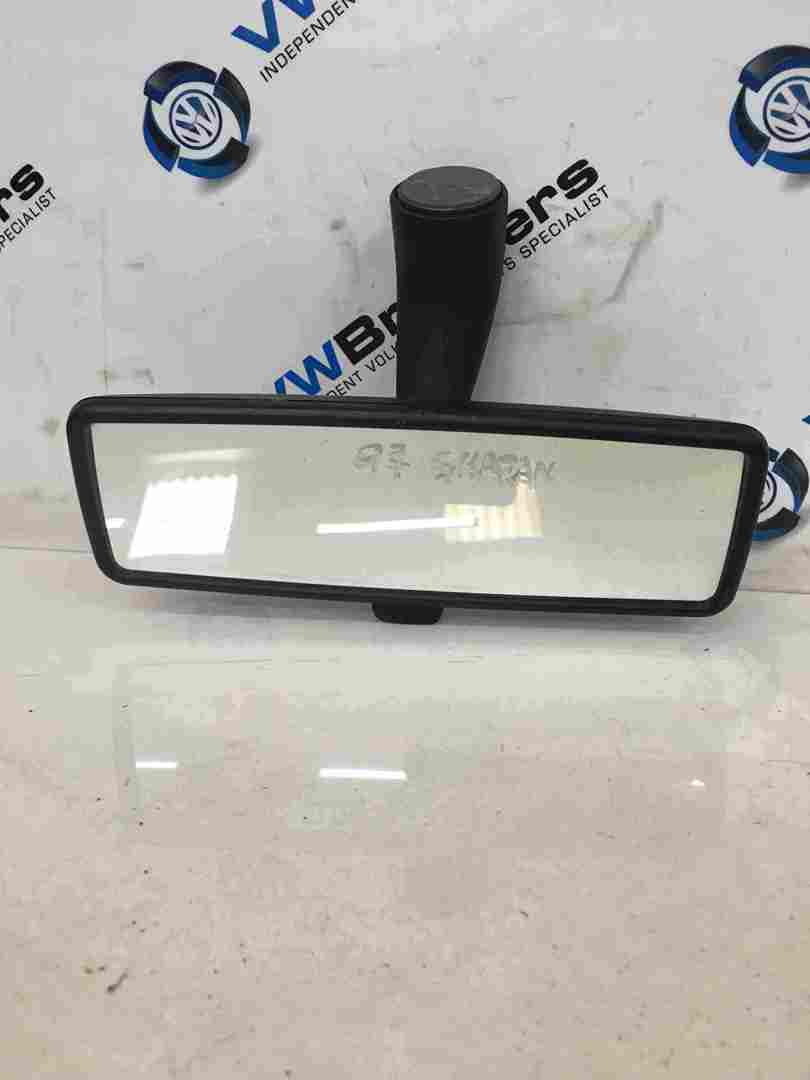 Volkswagen Polo 1995-1999 6N Rear View Mirror Black 6N0857511A